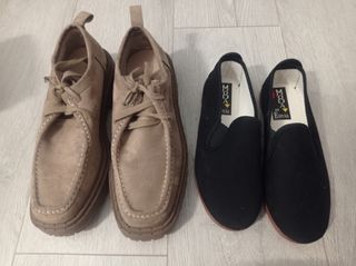 18 pares zapatos varios estilos