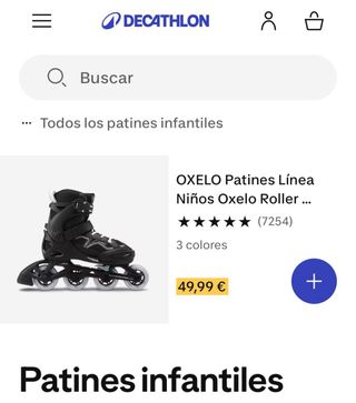 Patines Oxelo niño/a - 35-38