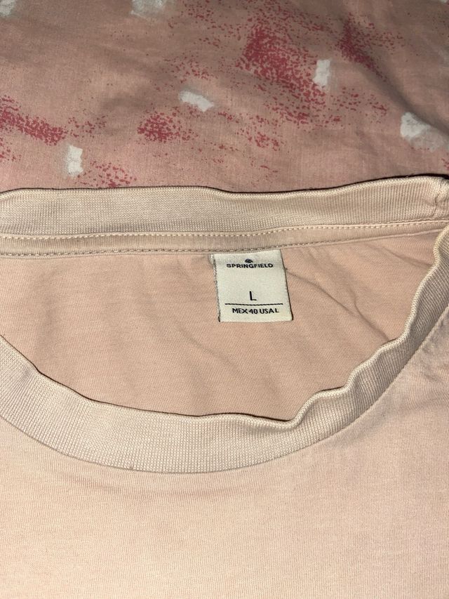 Camiseta Springfield beige