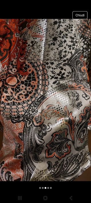 Costume danza orientale rosso