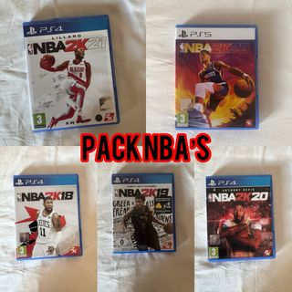 Pack NBA2K PS4 y PS5