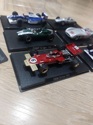 Lote Coches Fórmula 1 escala 1:43