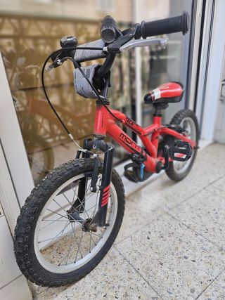 Bicicleta Monty de  niño 18 pulgadas.