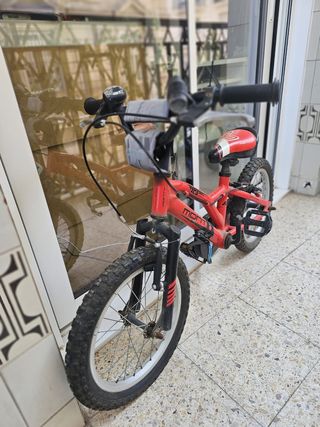 Bicicleta Monty de  niño 18 pulgadas.