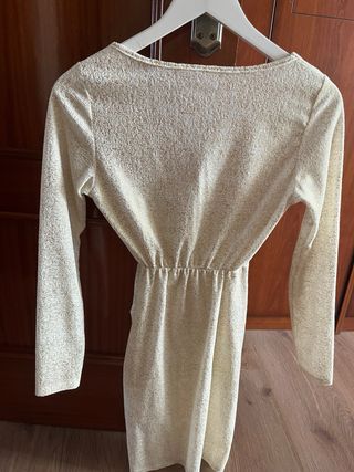 Vestido dorado brillante