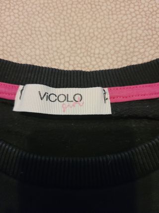 Felpa/maglia a maniche lunghe cropped Vicolo