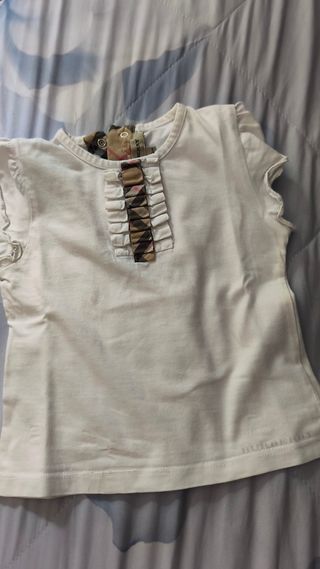 T-shirt Burberry bimba 12 mesi