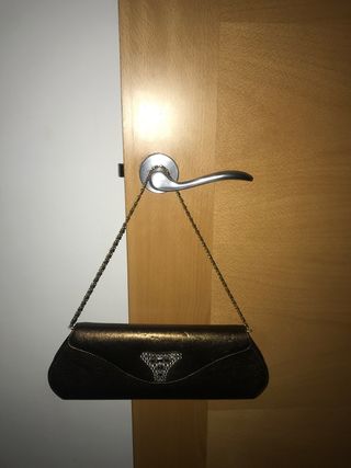 Bolso ceremonia dorado