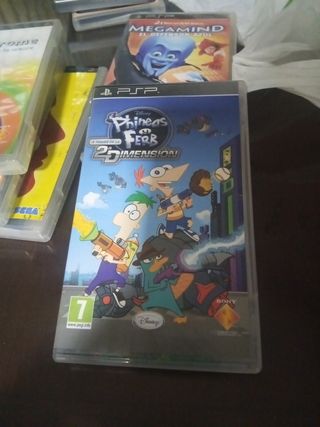Phineas y Ferb 2ª Dimensión PSP