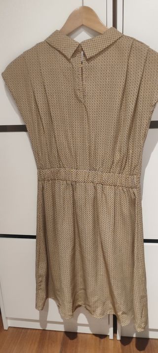 Vestido vintage beige
