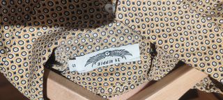 Vestido vintage beige