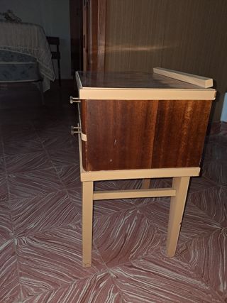Mesita noche vintage años 50