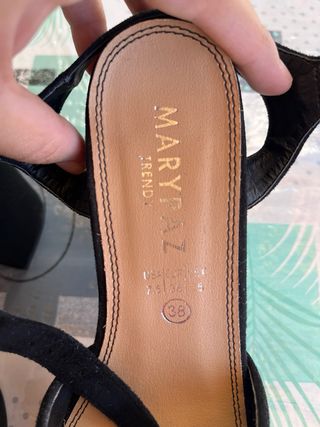 Sandalias plataforma negras