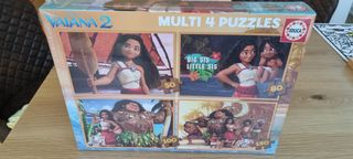 Puzzle Vaiana 2: 4 Multi- Puzzles