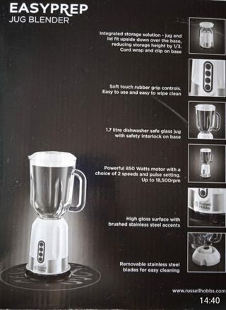 Batidora Russell Hobbs - Cristal
