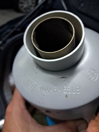 Escape Yamaha R6 - Tubo escape moto
