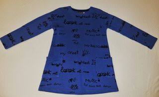 Lote 2 vestidos niña manga larga talla 6