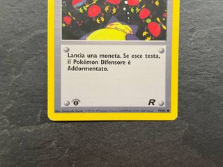 Carta Pokémon vintage Addestramento - Dormi! 79/82