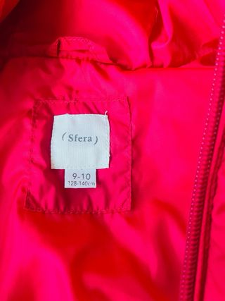 Chaleco Sfera unisex talla 9-10, impecable