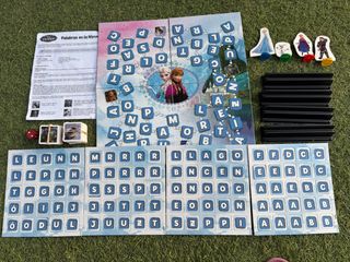 Juego Frozen Palabras en la Nieve