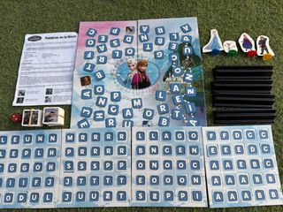 Juego Frozen Palabras en la Nieve