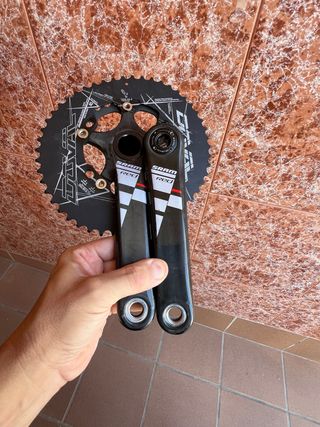 Bielas carbono sram red carretera