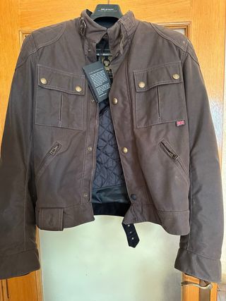 Chaqueta moto Belstaff Brooklands mahogany