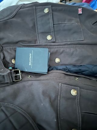 Chaqueta moto Belstaff Brooklands mahogany