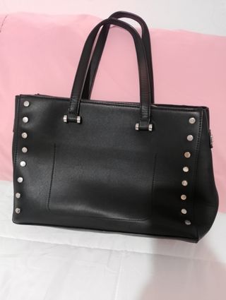 Lote top lentejuelas plateado + zapatos+bolso 
