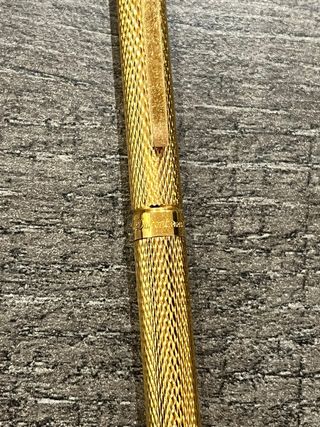 Boligrafo dorado Dupont