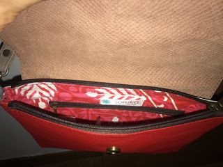 Bolso Saruka piel - Rojo
