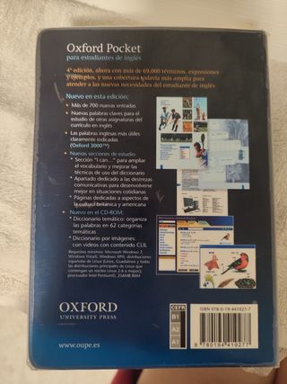 Diccionario Oxford Pocket