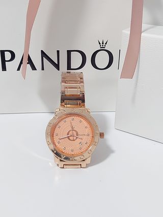 Reloj Pandora Rosa Dorado
