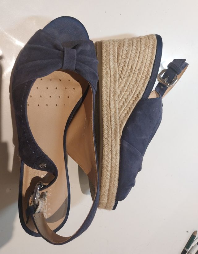 Alpargatas Geox azul marino 37