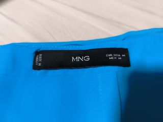 Minifalda Mango azul - Talla M