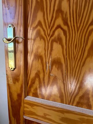 Puertas madera maciza antiguas