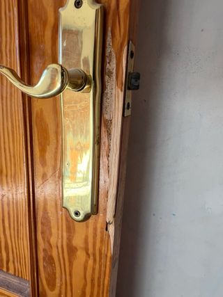 Puertas madera maciza antiguas