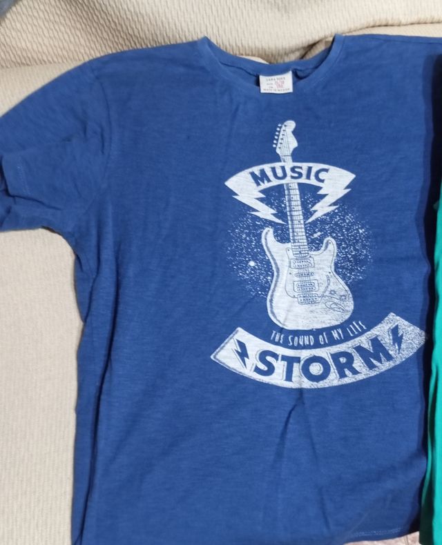 2 Camisetas Niño 11/12 años