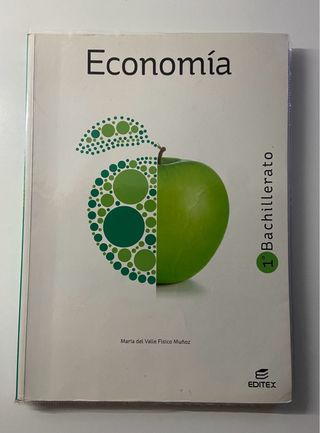Libro texto Economía I de 1º Bachillerato