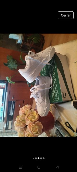 Zapatillas Puma blancas