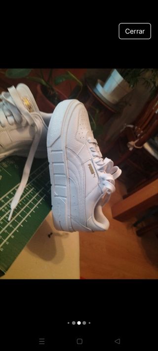 Zapatillas Puma blancas