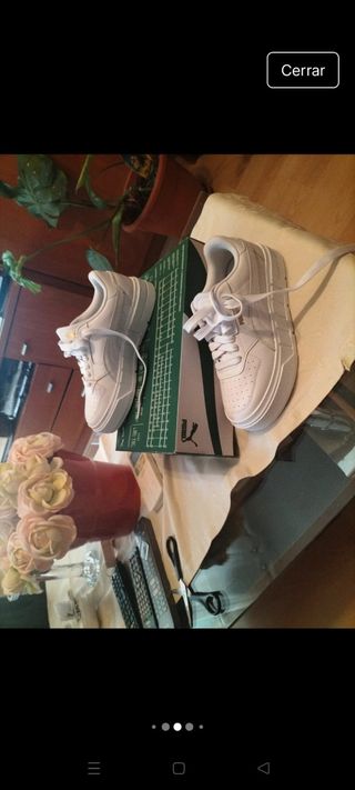Zapatillas Puma blancas