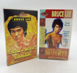 VHS Bruce Lee: Karate a Muerte & Juego con la Muer