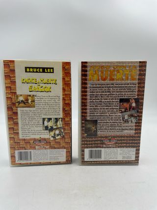 VHS Bruce Lee: Karate a Muerte & Juego con la Muer