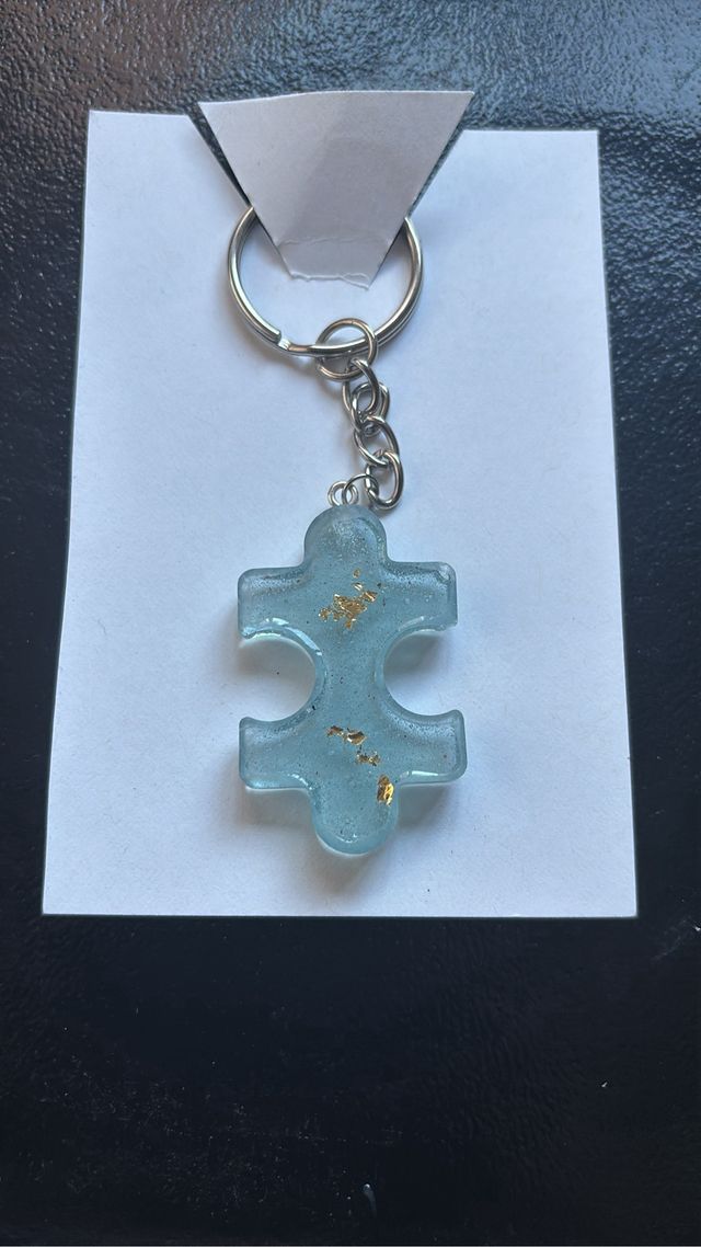 Llavero Rompecabezas Azul