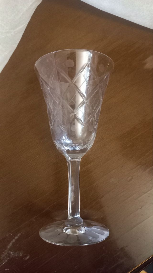 Juego cristalería antigua - 40 piezas