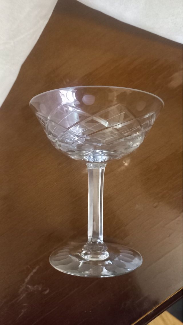 Juego cristalería antigua - 40 piezas