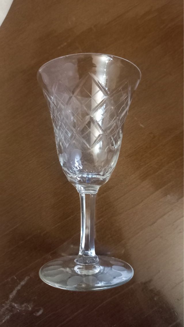 Juego cristalería antigua - 40 piezas