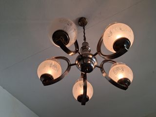 Lámpara techo vintage 5 luces