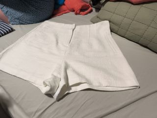 Shorts Zara blancos talla L